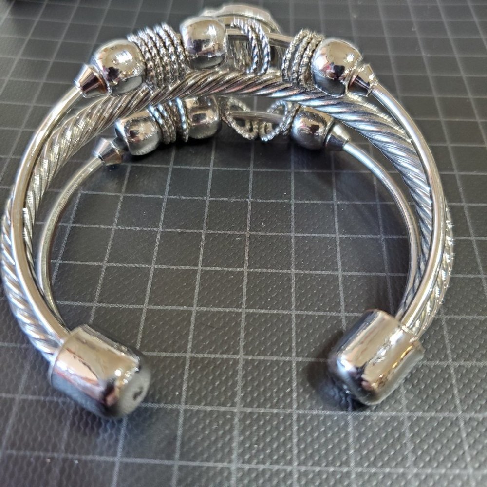 Ginger/Snap Interchangeable Button Snap Cuff Brac… - image 6